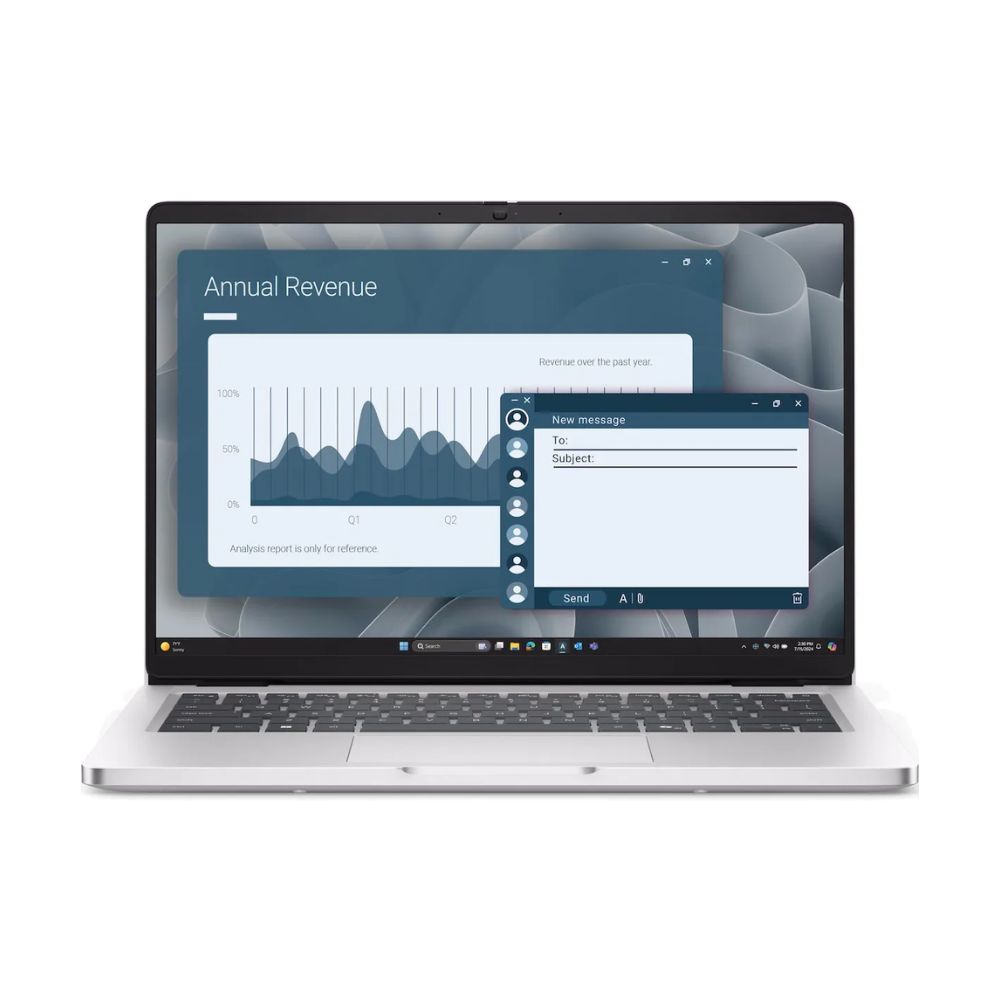 Купить Ноутбук Dell/Pro 14 PC14255/3г/Ryzen AI 7 Pro/350/2 GHz/16 Gb/SSD/1024 Gb/No ODD/Radeon/860M/14 **/1920x1200/Windows 11/Pro/64/Fingerprint Reader/Сере в Алматы