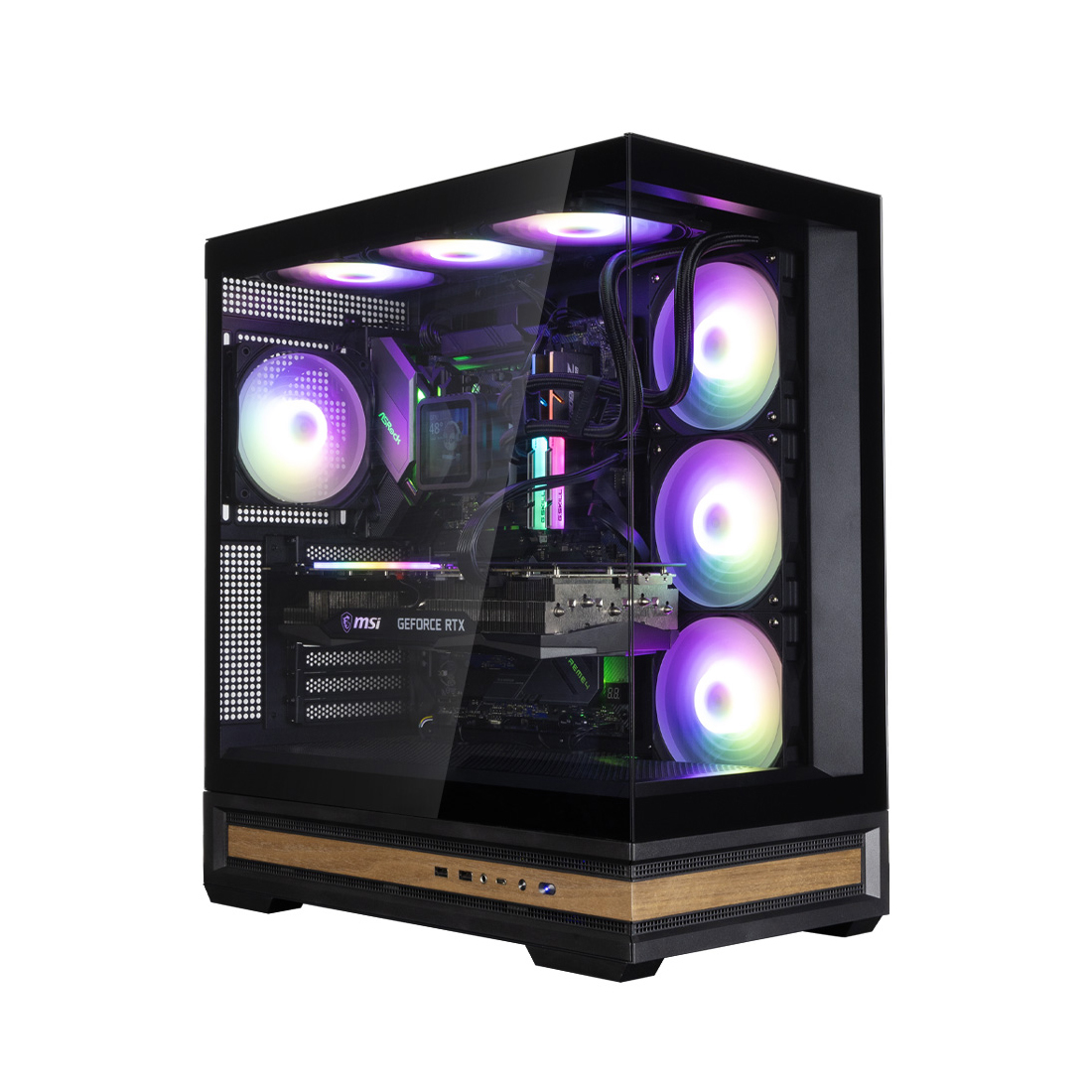 Купить Компьютерный корпус Zalman P40 NAMU без БП, чёрный в Алматы