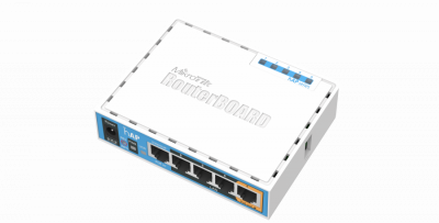 Купить Маршрутизатор MikroTik RB951Ui-2nD hAP  with 650MHz CPU, 64MB RAM, 5xLAN, built-in 2.4Ghz 802.11b/g/n 2x2 two chain wireless with integrated antennas в Алматы