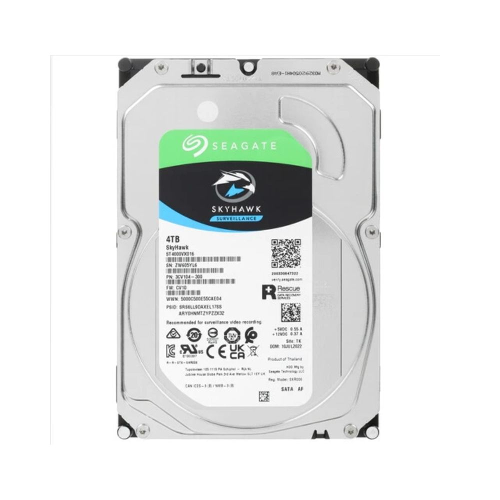 Купить Жёсткий диск HDD 4 Tb SATA 6Gb/s Seagate SkyHawk ST4000VX016 3.5" 256Mb в Алматы