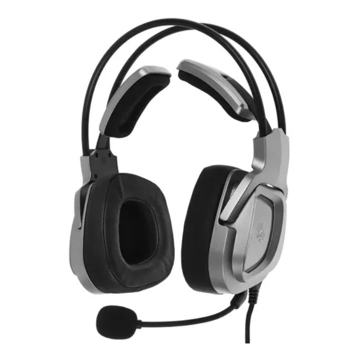 Купить Наушники+микрофон игровые Bloody G575 GREY <USB, 7.1, 20Hz-20kHz, 16Om, 105dB, 2m> в Алматы