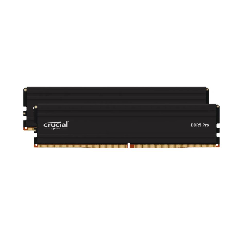 Купить Набор модулей памяти Crucial PRO DIMM DDR5, 32Gb (16x2), 5600Mts, CL46, 1.1v, with Heatsink, CP2K16G56C46U5 в Алматы