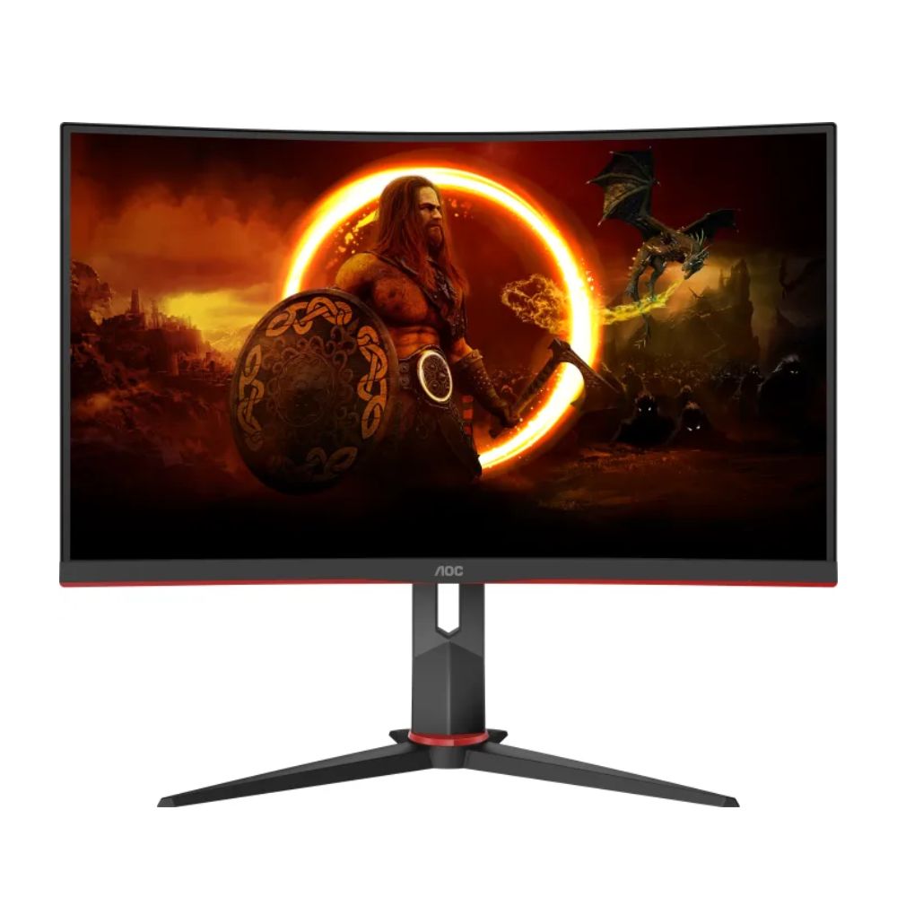Купить Монитор Игровой 27" AOC C27G2Z3/BK/01 VA 1920x1080 280Hz 1мс 300 кд/м 3000:1 2xHDMI 1xDP Black в Алматы