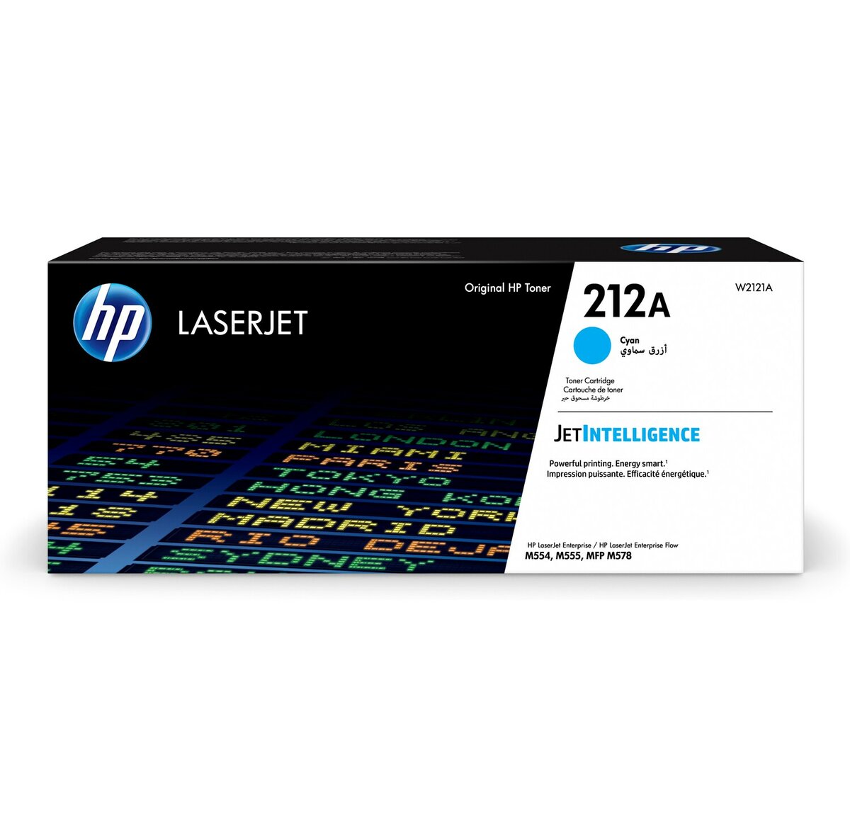 Купить HP W2121A 212A Cyn Original LaserJet Toner Crtg  for Color LaserJet M554/M555/M578, up to 4500 pages в Алматы