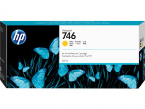 Купить Картридж HP Europe/P2V79A/Струйный широкоформатный/желтый/№746/300 мл в Алматы