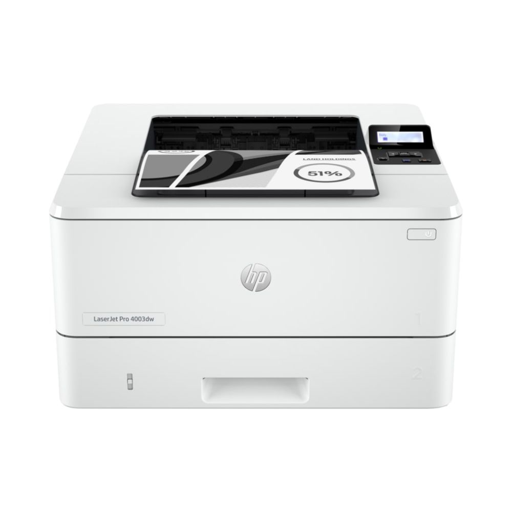 Купить Принтер HP LaserJet Pro 4003dw (ч/б., A4, 1200 dpi, 40 ppm, 256Mb, 2-line LCD, HP LaserJet, черный (~3050 стр.), Duplex/WiFi, USB-кабель) в Алматы