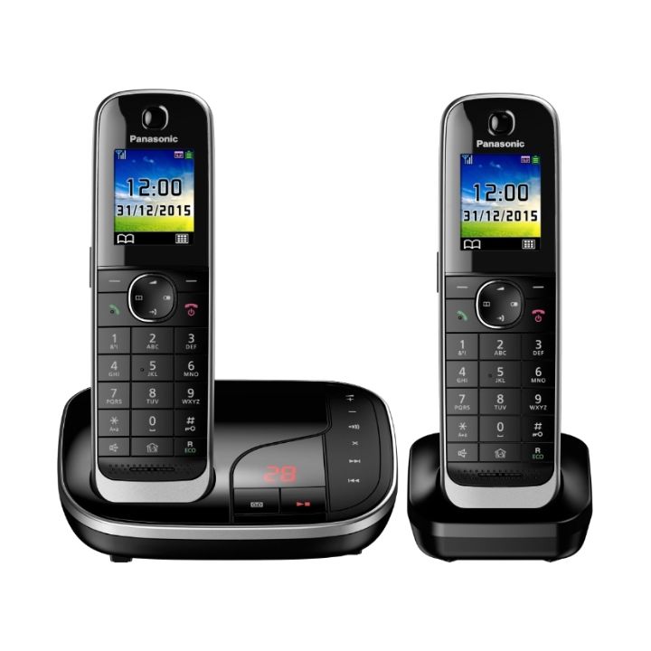 Купить Радиотелефон PANASONIC KX-TGJ322 (RUB) Черный в Алматы