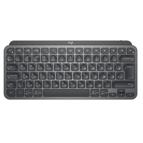Купить Клавиатура беспроводная Logitech MX Keys Mini Minimalist Wireless Illuminated Keyboard - GRAPHITE - RUS - INTNL (M/N: YR0084) в Алматы