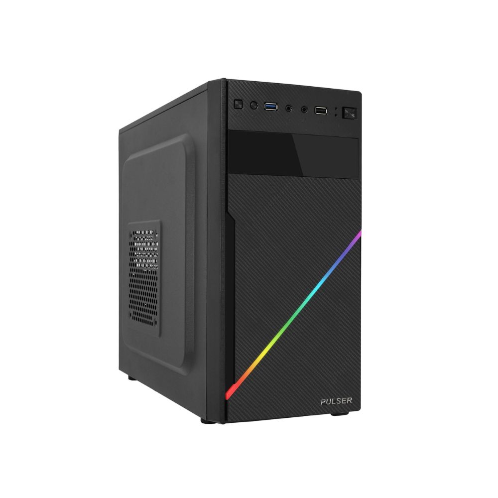 Купить Core i3-12100-3.3GHz/H610/RAM 8GB/SSD 512GB (M.2)/no DVD/400W в Алматы