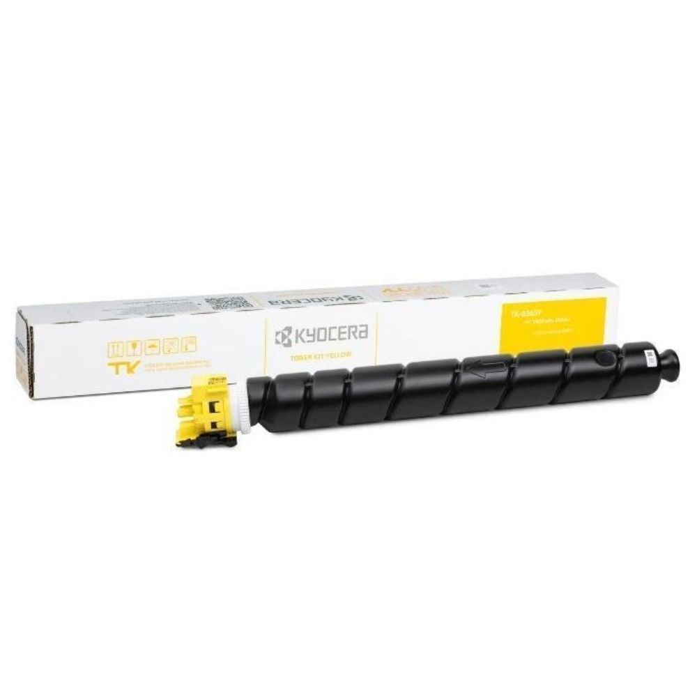 Купить Тонер-картридж Kyocera TK-8365Y 12 000 стр. Yellow для TASKalfa 2554ci&nbsp;1T02YPANL0 в Алматы