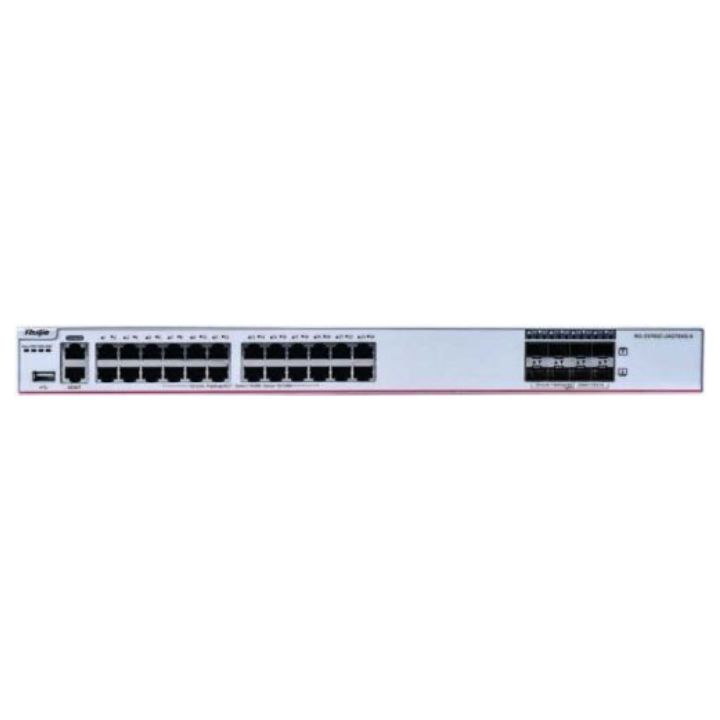Купить Коммутатор Ruijie RG-S5760C-24GT8XS-X L3 Managed (24x10/100/1000BASE-T, 8x1G/10G SFP+, 2 EMPTY power module slots) в Алматы