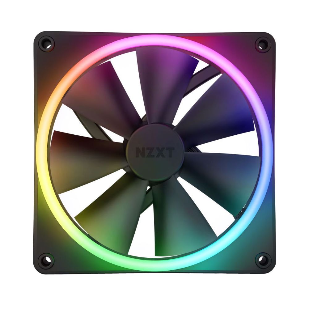 Купить Кулер NZXT F140RGB Duo 140mm Dual-sided RGB Fan&nbsp;Single Pack (Black)&nbsp;RF-D14SF-B1 в Алматы
