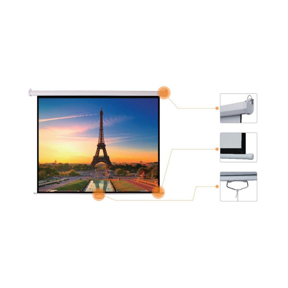 Купить Экран настенный Mr.Pixel ECO 96" X 96" (2.44 X 2.44) в Алматы
