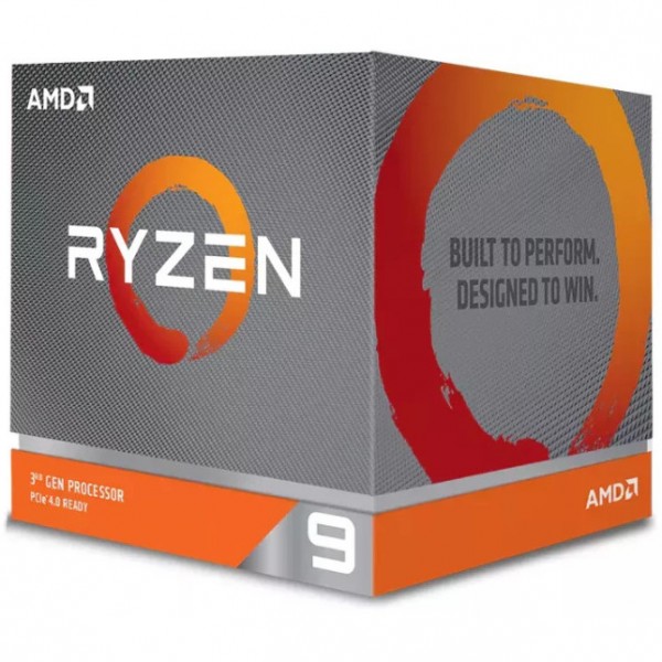 Купить Процессор AMD Ryzen 9 3900X 3,8Гц (4,6ГГц Turbo) AM4, 12/24, 6Mb, L3 64Mb, PCIe 4.0 x16, Wraith Prism with RGB LED BOX в Алматы