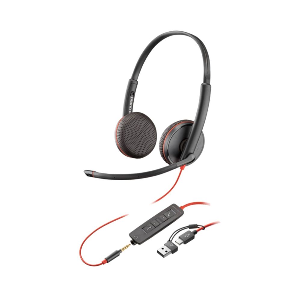Купить Наушники Poly/Blackwire 3225 USB-C/USB-C/A в Алматы