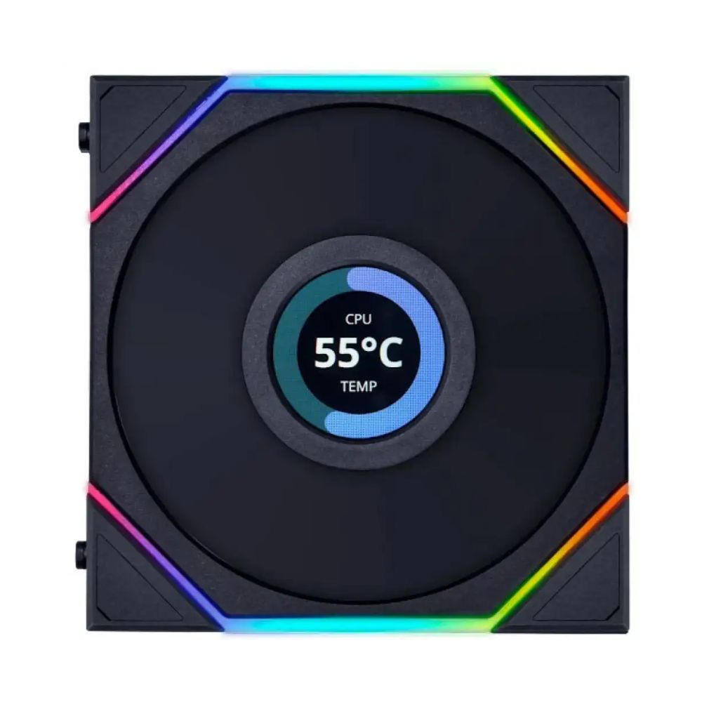 Купить Вентилятор для корпуса Lian Li UNI FAN TL 120 LCD Wireless ARGB 120mm Black G99.12TLLCD1W1B.00 в Алматы