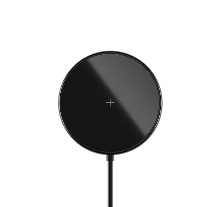 Купить Беспроводное зарядное устройство OLMIO MagCharge QI 15W черный в Алматы