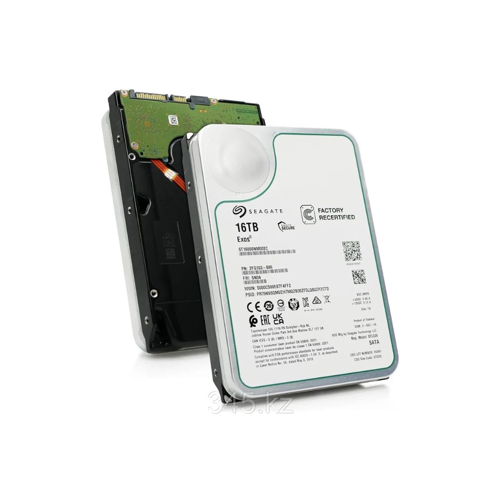 Купить Жесткий диск Seagate Exos X16 ST16000NM002C 16TB SATA3 в Алматы