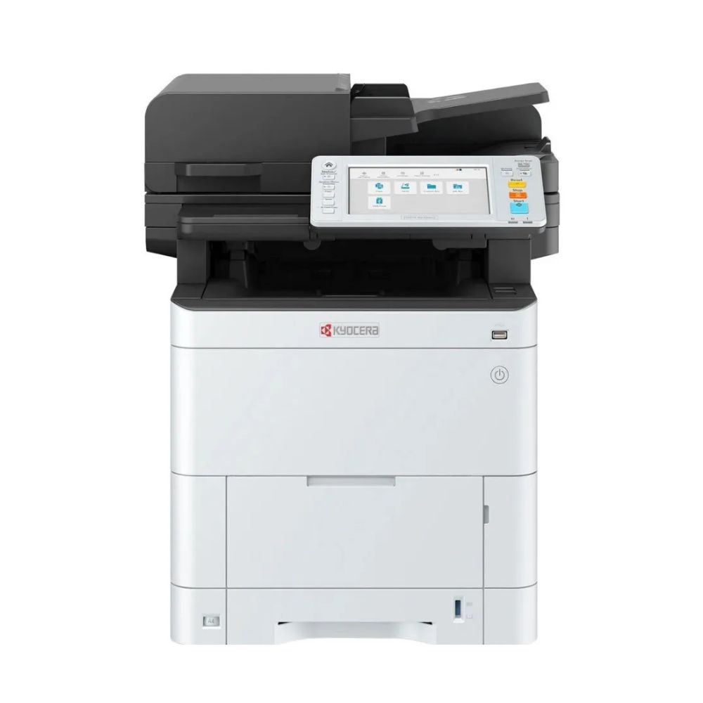 Купить МФУ лазерное Kyocera ECOSYS MA3500cix (A4), цветное, Printer/Scanner/Copier, 1200x1200 dpi, 35 ppm, 1,5 GB, 1.2 GHz, tray 100+250 sheets, DADF 100 sheets, USB+Ethernet, Duplex, 7* touchscreen, HyPAS, drum 200k, starter toner в Алматы