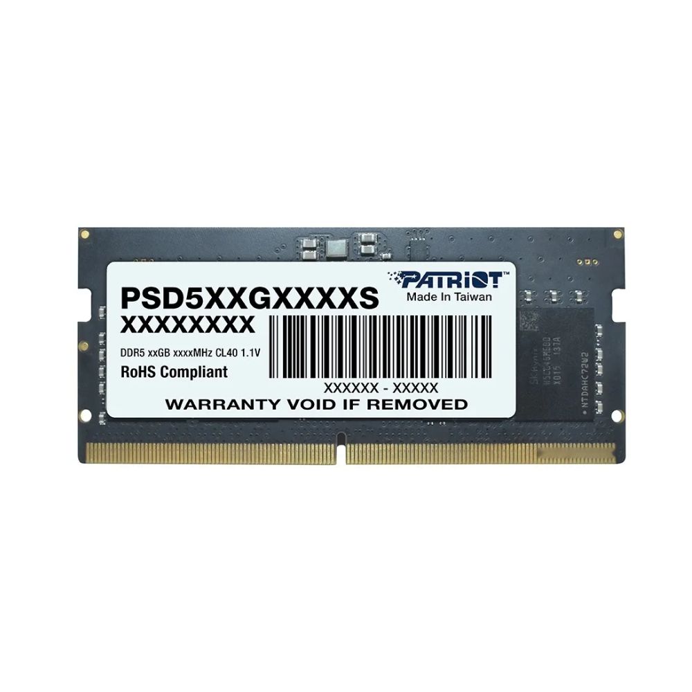 Купить Оперативная память для ноутбука 32GB 4800MHz DDR5 Patriot SL SO-DIMM PC5-38400 PSD532G48002S в Алматы