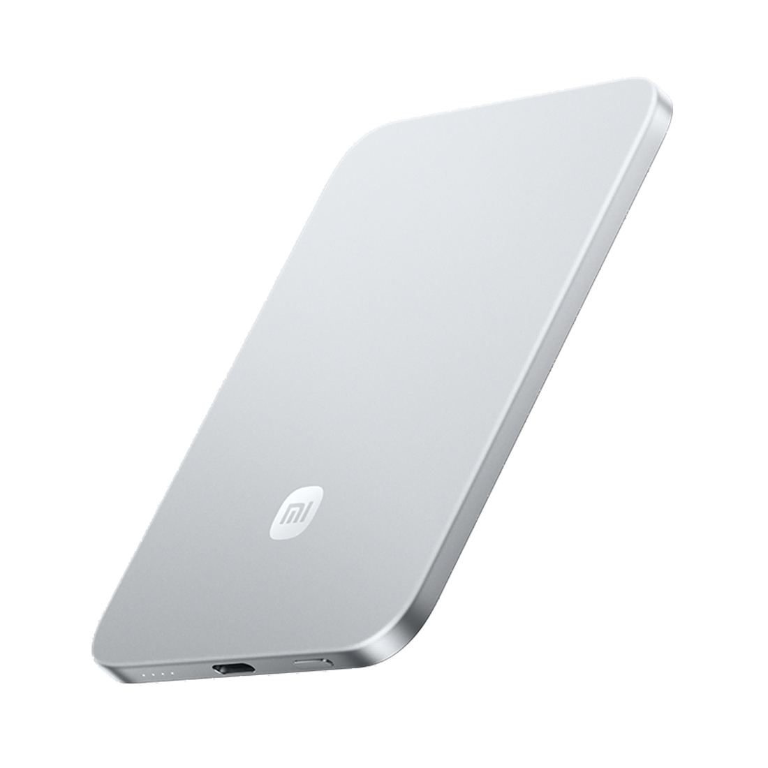 Купить Портативный внешний аккумулятор Xiaomi UltraThin Magnetic Power Bank 5000 15W GL Glacier Silver в Алматы