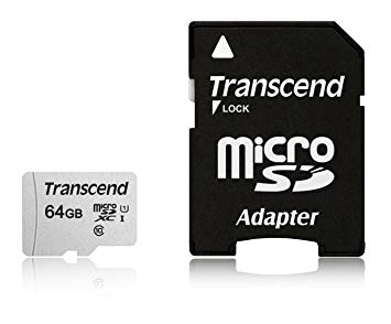 Купить Карта памяти MicroSD 64GB Class 10 U1 Transcend TS64GUSD300S-A в Алматы