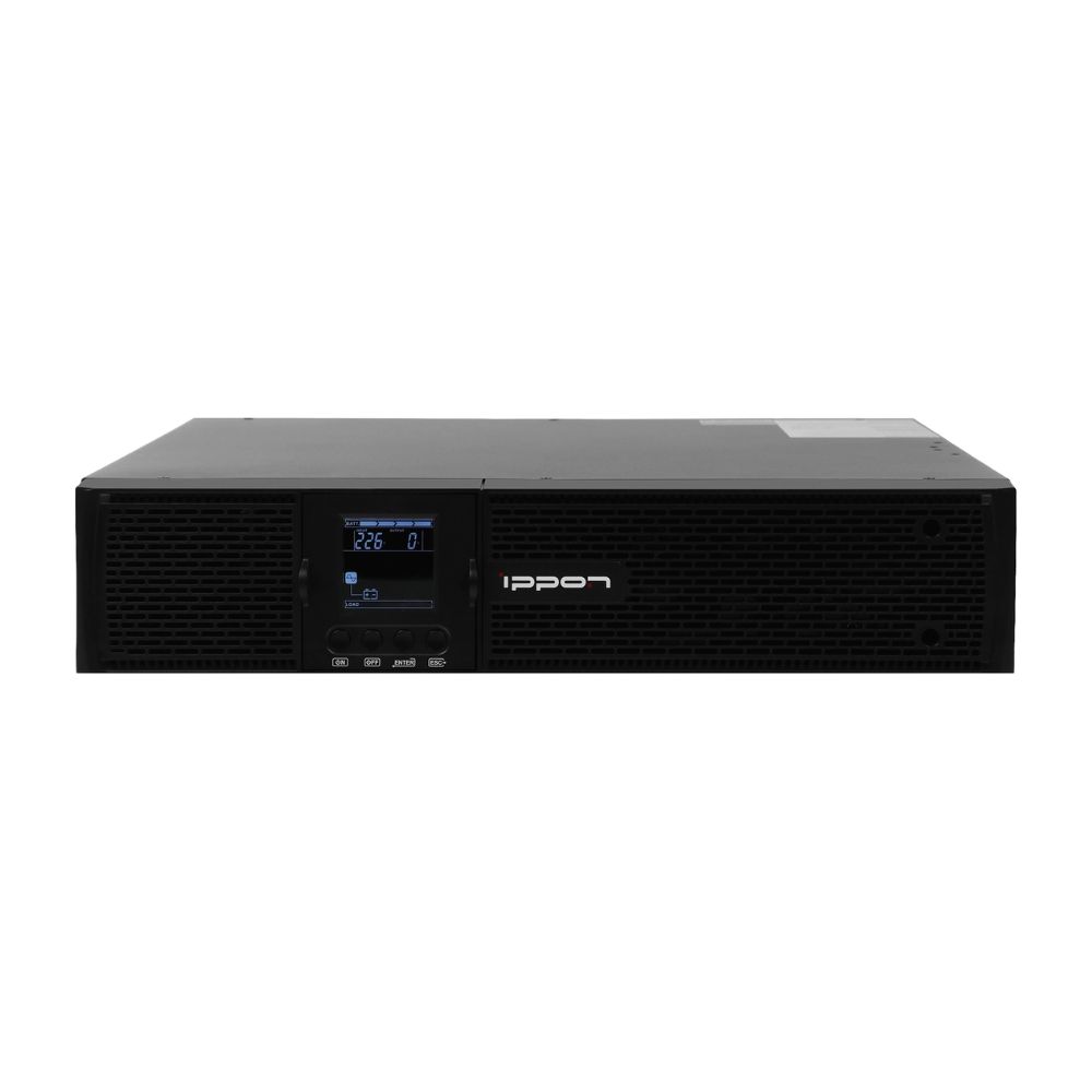 Купить ИБП Ippon Innova RTB 1000, 1000 ВA, 900 Вт, AVR 165-290В, 8xIEC C13, управление по USB/COM в Алматы