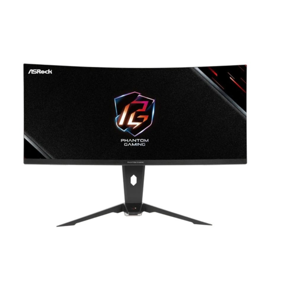 купить Монитор 34* ASRock PG34WQ15R2B, Black, VA, 3440x1440@165Hz, 550кд/м2, 3000:1, 1ms, 2xHDMI, DP PG34WQ15R2B в Алматы