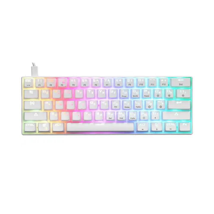 Купить Клавиатура Razer Huntsman Mini (Red Switch) - Mercury в Алматы