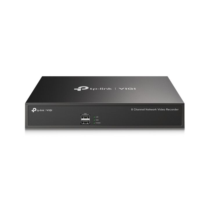 Купить Цифровой видеорегистратор  8CH TP-Link VIGI NVR1008H <8 каналов с разрешением до 5 МП, 1 интерфейс SATA до 10TB, hdmi, vga, два порта USB 2.0,  ONVIF, H.265+/H.265/H.264+/H.264, рабочая температура &ndash;10...+55 &deg;C> в Алматы