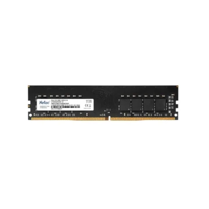 Купить Модуль памяти Netac Basic, NTBSD4P26SP-16, DDR4 DIMM, 16Gb, 2666Mhz, C19 в Алматы