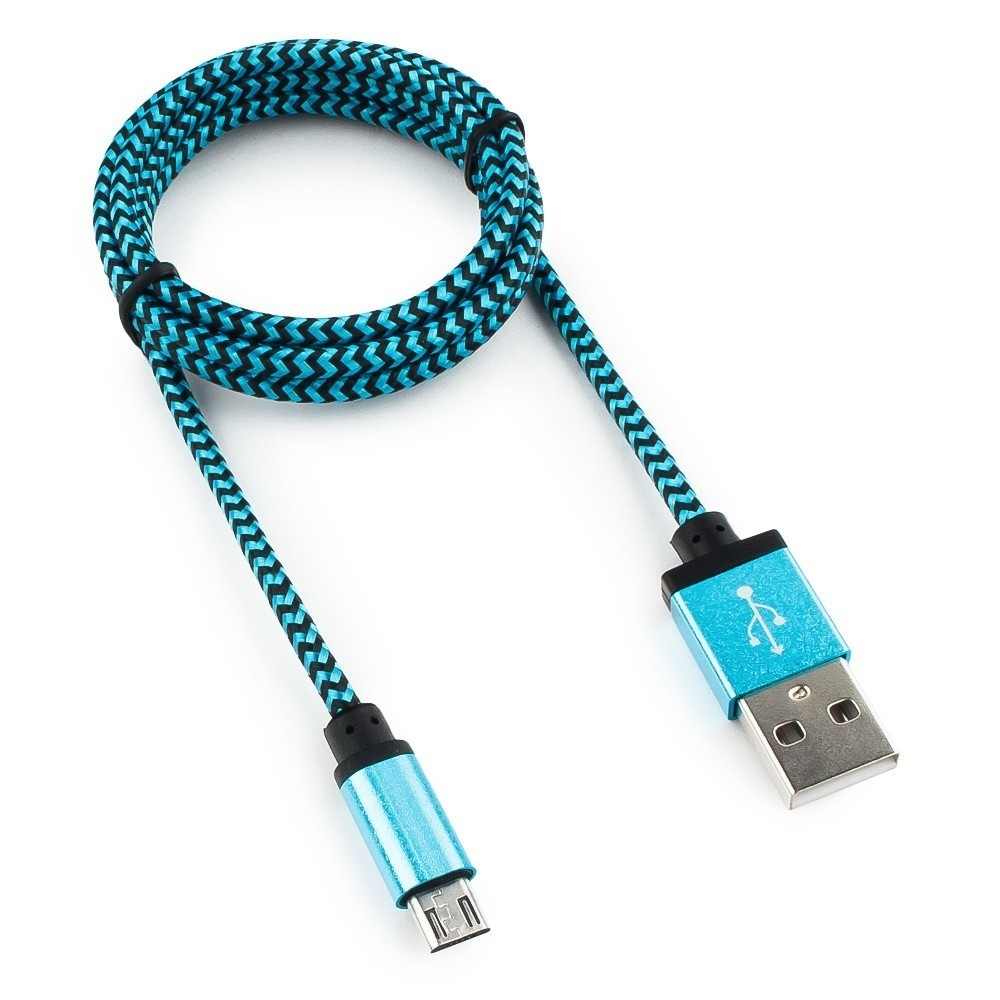 Купить Кабель USB 2.0 Cablexpert CC-mUSB2bl1m. в Алматы