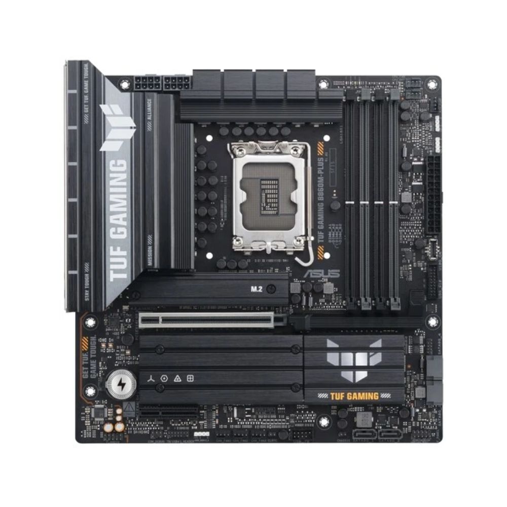 Купить Материнская плата ASUS TUF GAMING B860M-PLUS WIF, LGA1851 B860 4xDDR5 4xSATA 3xM.2 HDMI DP mATX в Алматы