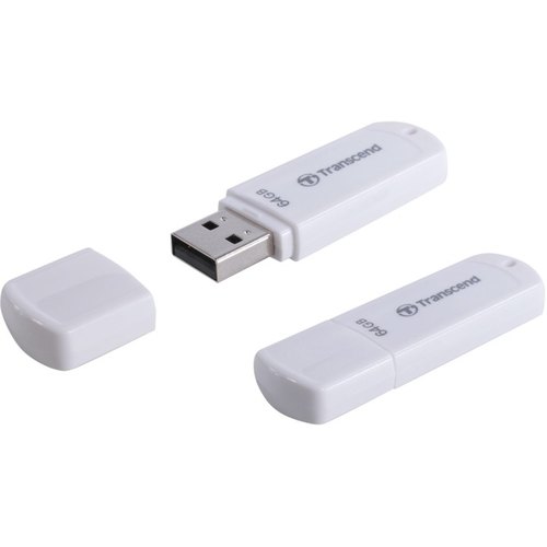 Купить USB Флеш 64GB 2.0 Transcend TS64GJF370 белый в Алматы