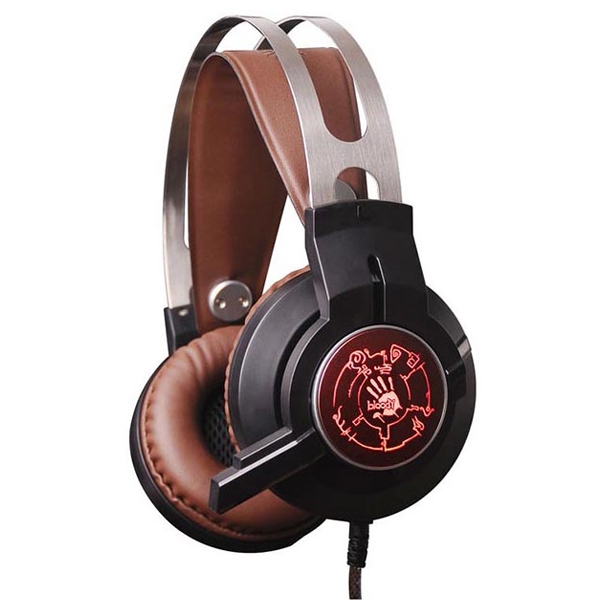 Купить Наушники микрофон игровые Bloody G430 <20Hz-20kHz, 32 Om, 100dB (1KHz), 2.2m, 3.5 USB> в Алматы