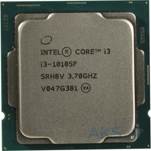 Купить Процессор Intel Core i3-10105F (3.7 GHz), 6M, 1200, BX8070110105F, BOX в Алматы