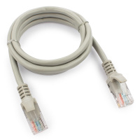 Купить Патч-корд UTP Cablexpert PP12-1m кат.5e, 1м, литой, многожильный (серый) в Алматы
