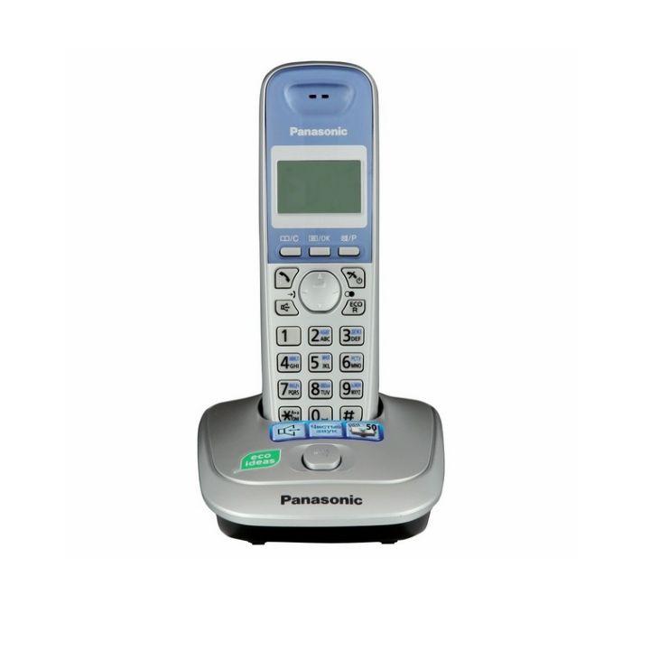 Купить Радиотелефон PANASONIC KX-TG2511 (RUS) Серебристый в Алматы