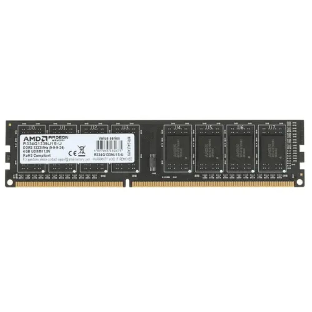 Купить Оперативная память AMD Radeon R3 Value Series R334G1339U1S-U 4 ГБ в Алматы