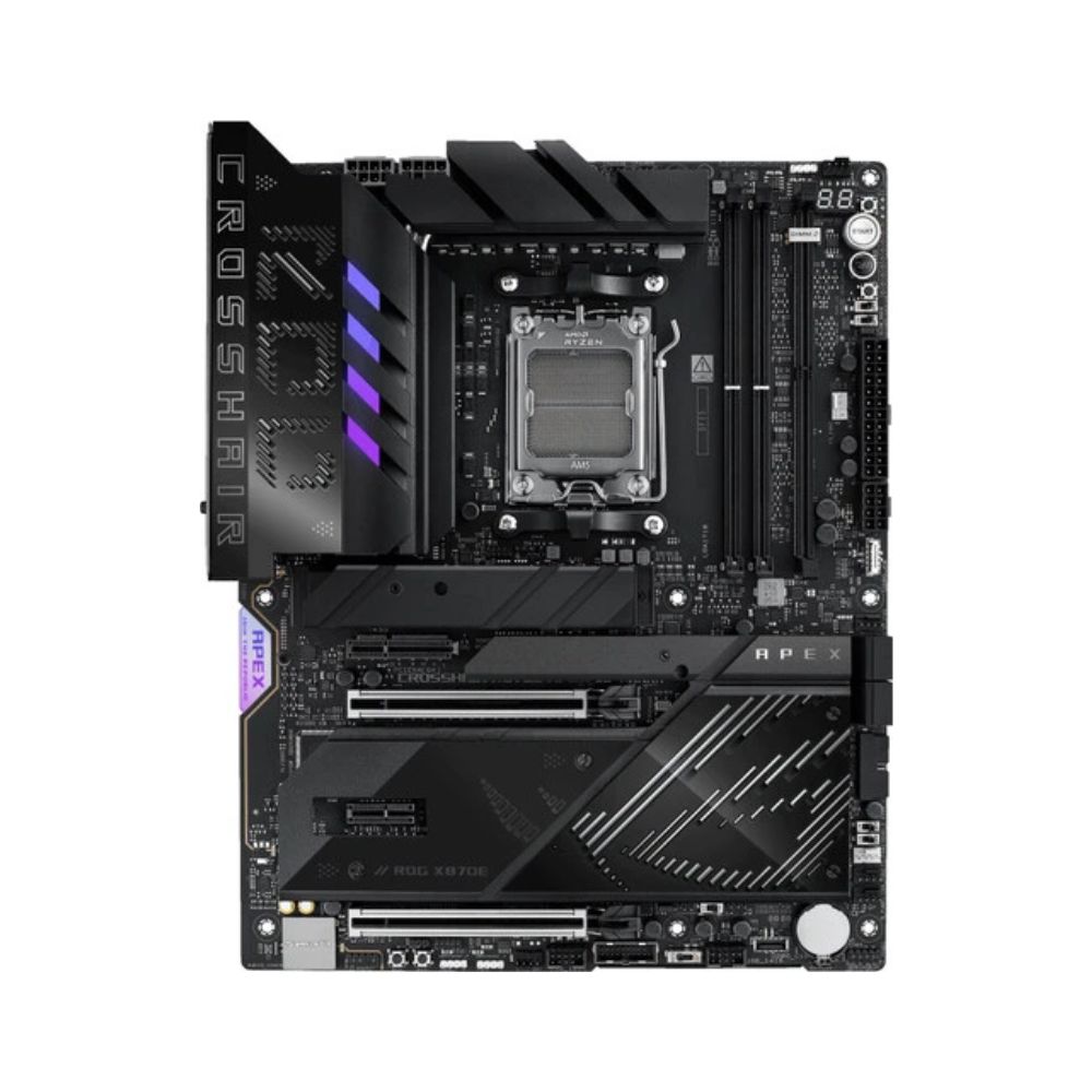 Купить Сист.плата ASUS ROG CROSSHAIR X870E APEX, X870E, AM5, 2xDDR5, 2xPCI-E x16, PCI-E x1, 5xM2, SATA, 2xUSB4, Wi-Fi 7, BOX в Алматы
