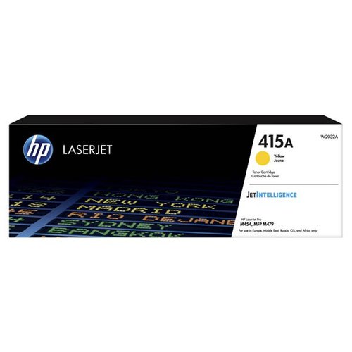 Купить Оригинальный лазерный картридж HP W2032A LaserJet 415A, желтый, 2100 стр. в Алматы
