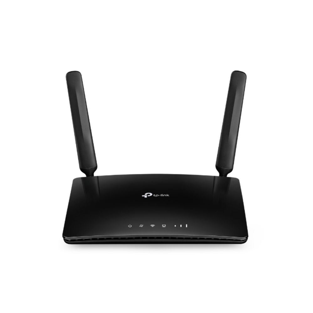 Купить Маршрутизатор 4G LTE Cat4 беспроводной 300M TP-Link TL-MR150 (3 порт LAN 10/100 Mbps, 1 порт LAN/WAN 10/100 Mbps, 1 слот для SIM-карты, 2 встроенные Wi-Fi антенны, 2 съёмные внешние антенны 4G LTE (SMA), 300 Mbps на 2,4GHz) в Алматы