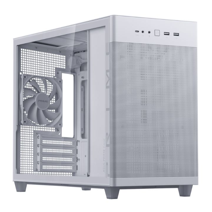 Купить Корпус AP201 ASUS PRIME CASE TEMPERED GLASS WHITE&nbsp;90DC00G3-B39010 в Алматы
