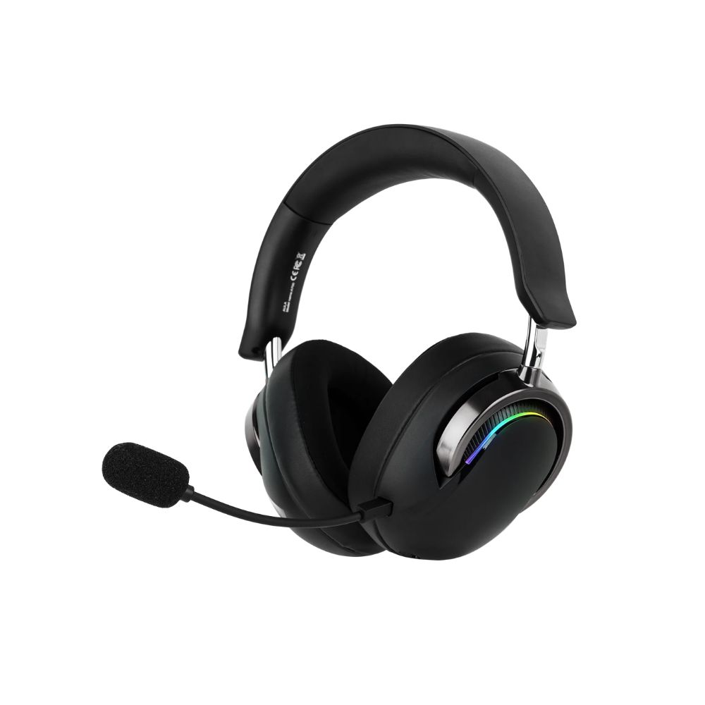 Купить Наушники с микрофоном AULA A700 Black & Gray, ANC, 50mm,1500mAh, BT/2.4/Type-C в Алматы