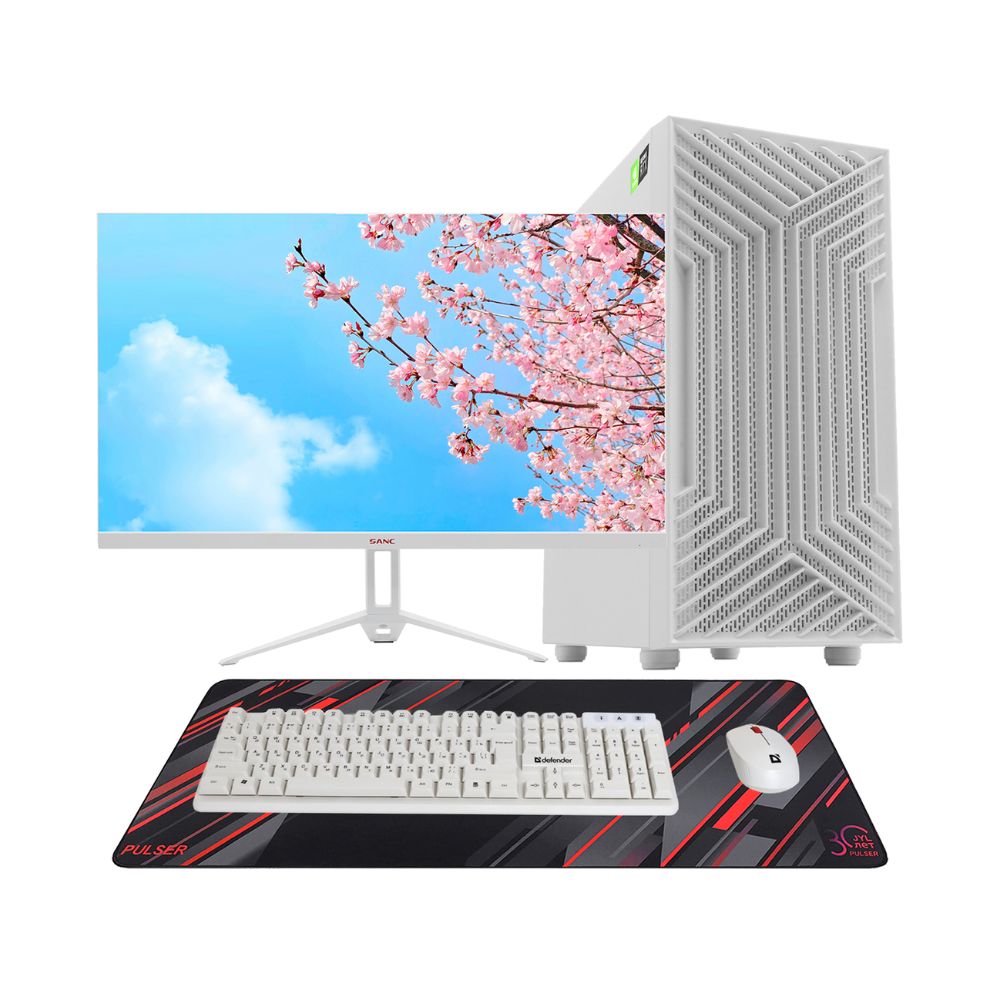 Купить Core i5-12400F-2.5GHz/B760/RAM 16GB/SSD 512GB/RTX5060-8GB/no DVD/600W//Монитор 27" Sanc 200Hz/Pad/ в Алматы