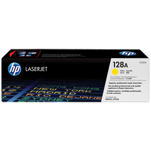 Купить Картридж HP Europe/CE322A/Лазерный/желтый в Алматы