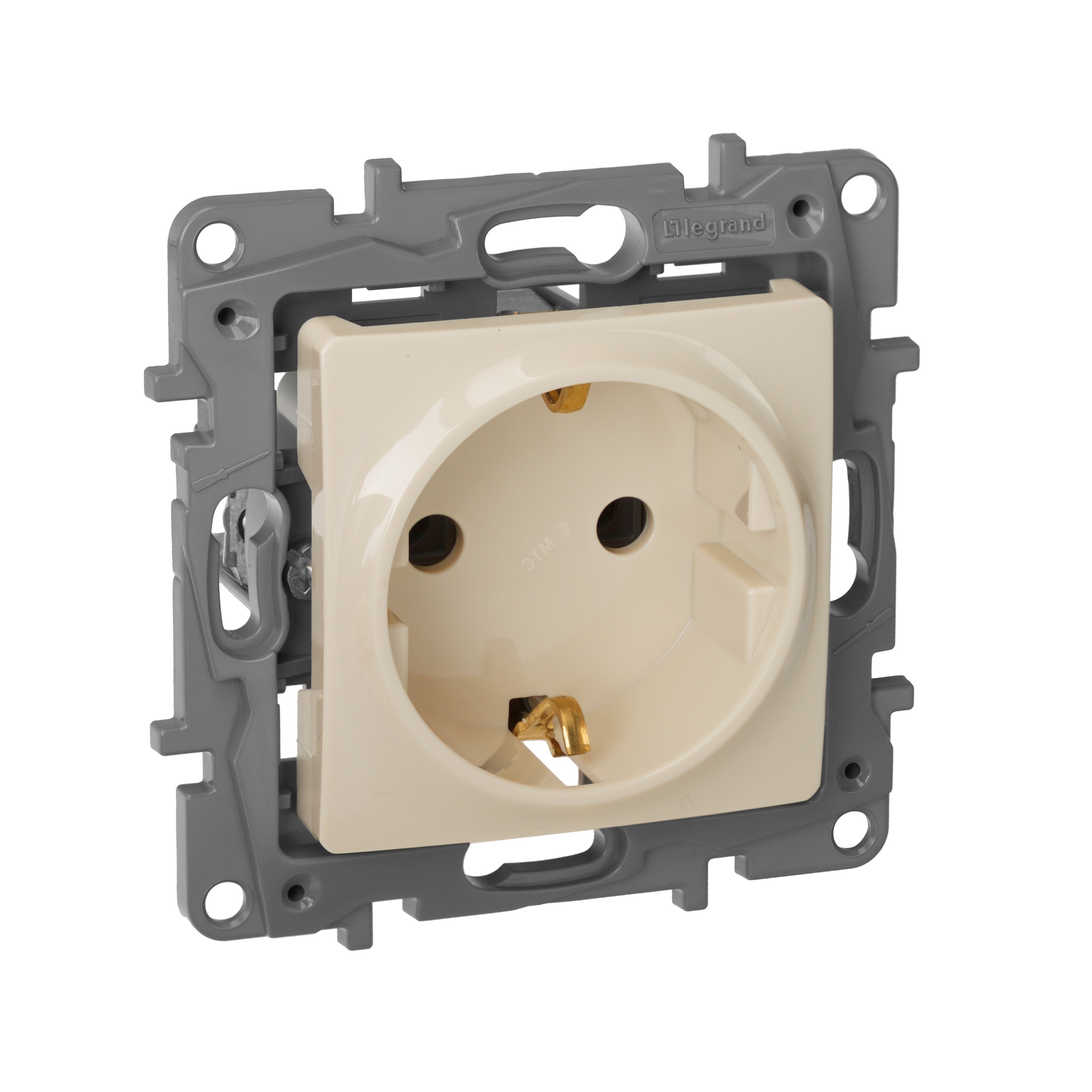 Купить Legrand 672321 Розетка 2К+З СЛНК ETIKA /  в Алматы