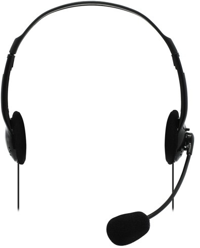 Купить Наушники-гарнитура проводная Defender Aura HN-102 черный в Алматы