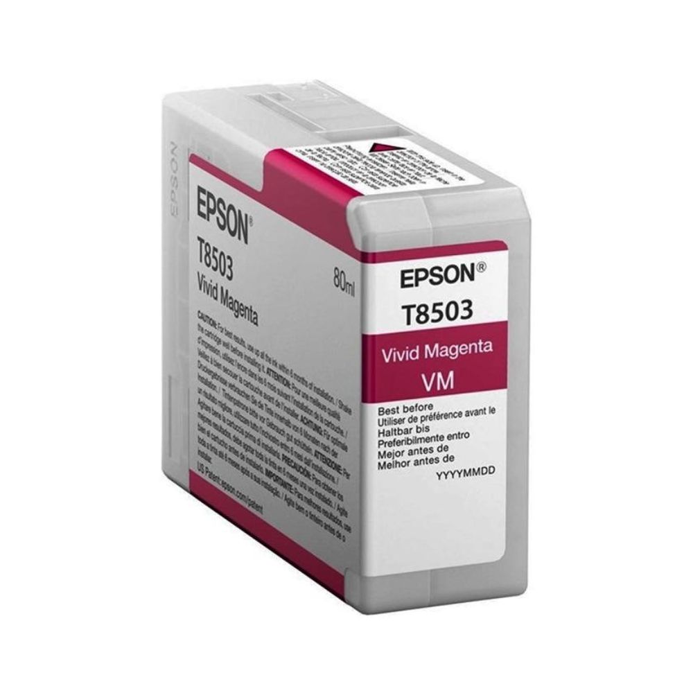 Купить Картридж струйный Epson C13T85030N VividMagenta T850300 UltraChrome HD 80ml в Алматы