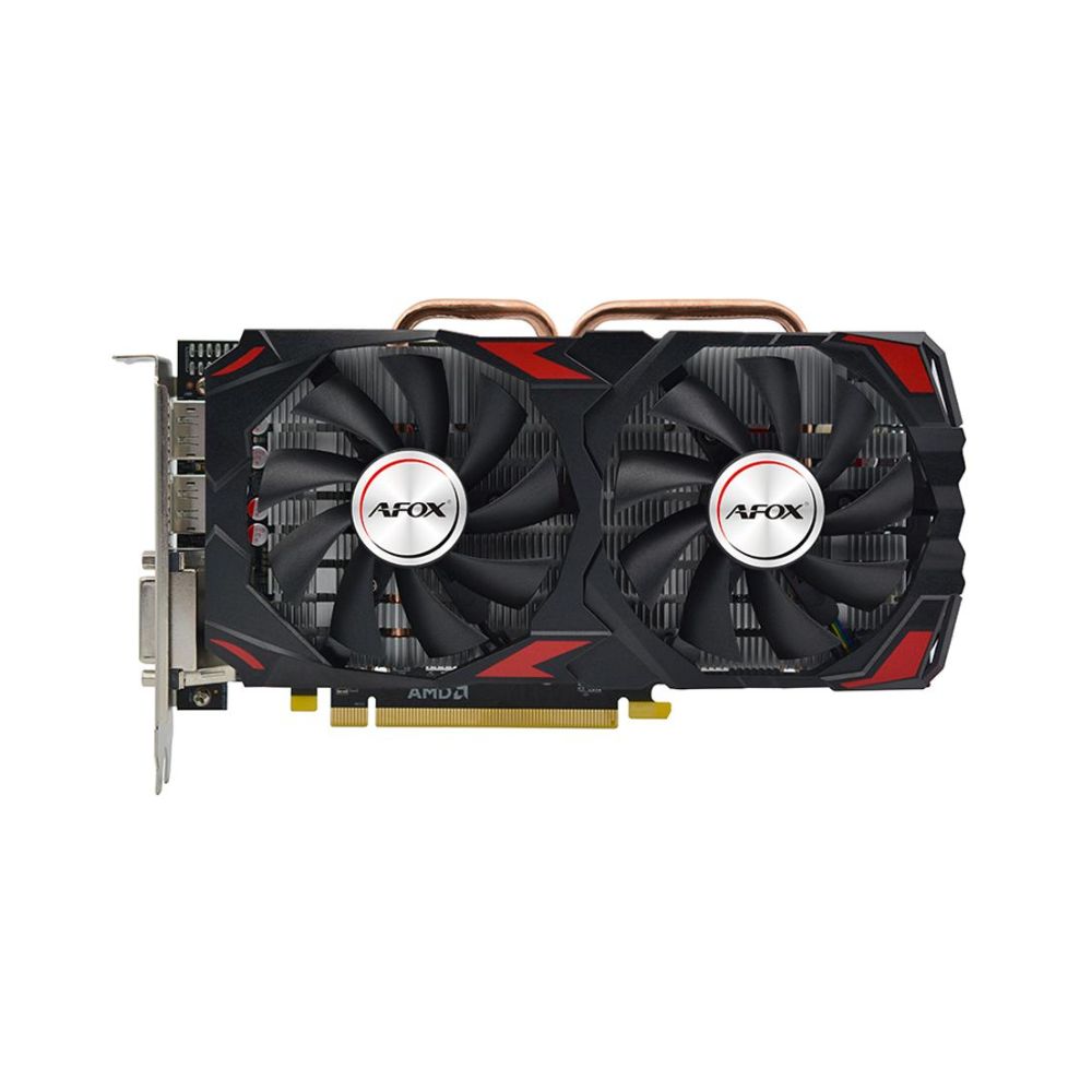 Купить Видеокарта Afox Radeon RX 570 GAMING, GDDR5, 256 bit, 1284 MHz, PCIe 3.0x16, DVI, HDMI, 3xDP, AFRX570-8192D5H5-V2 8GB в Алматы